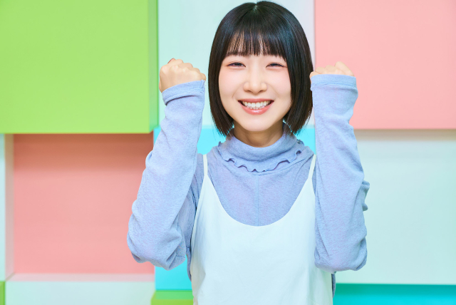 笑顔の女性