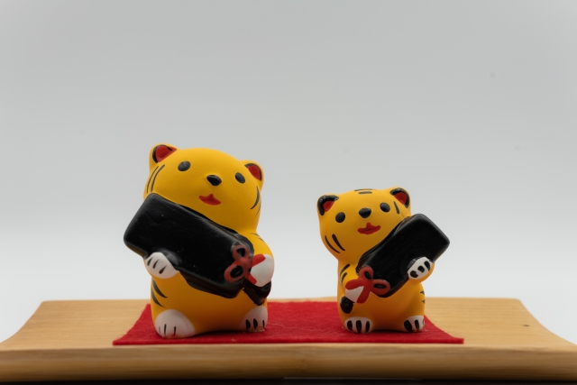 トラの置物
